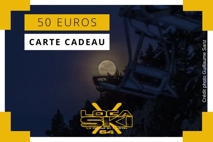 Carte cadeau Loca-Ski 50 euros