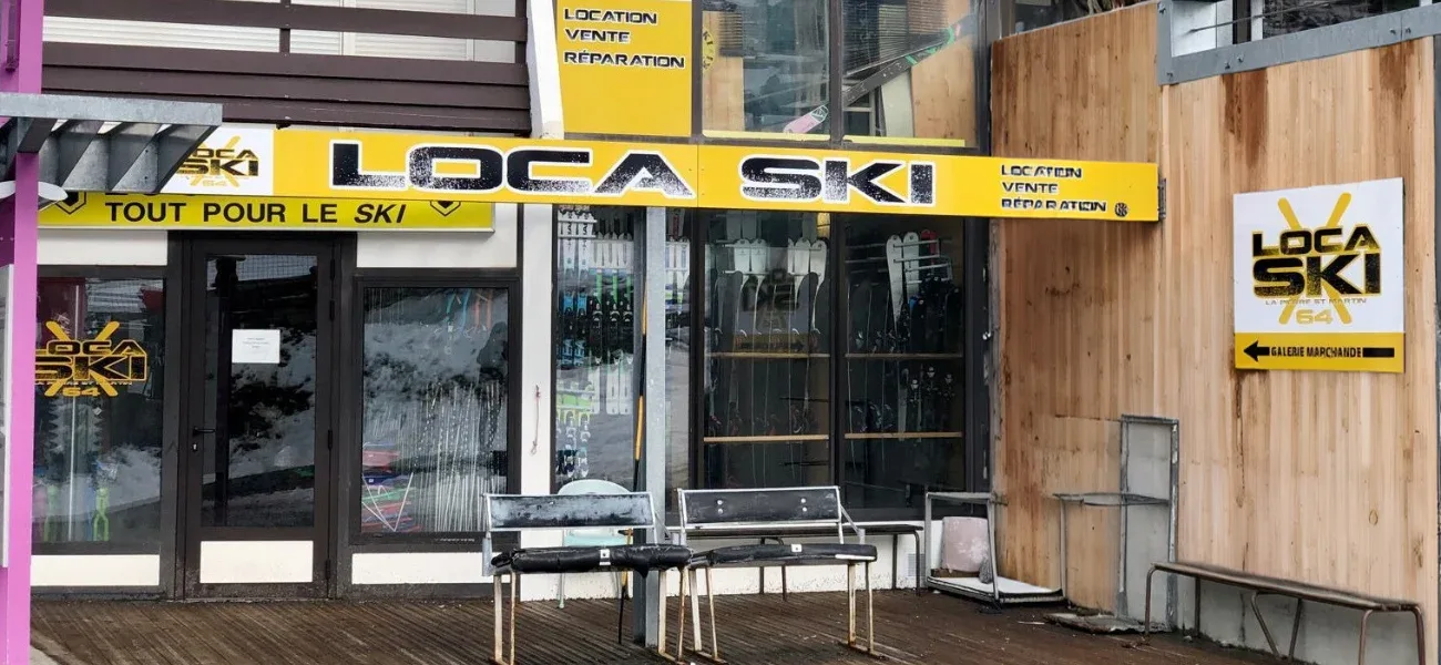 La boutique Loca-Ski, en Galerie Marchande à La Pierre Saint-Martin