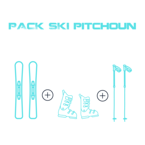 Pack esquí pitchoun