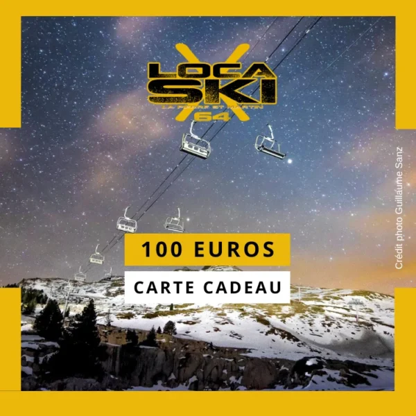 e-carte cadeau 100€