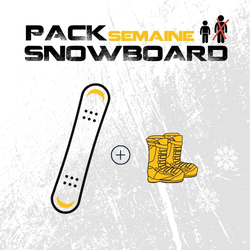 Pack Snowboard Jr Semaine