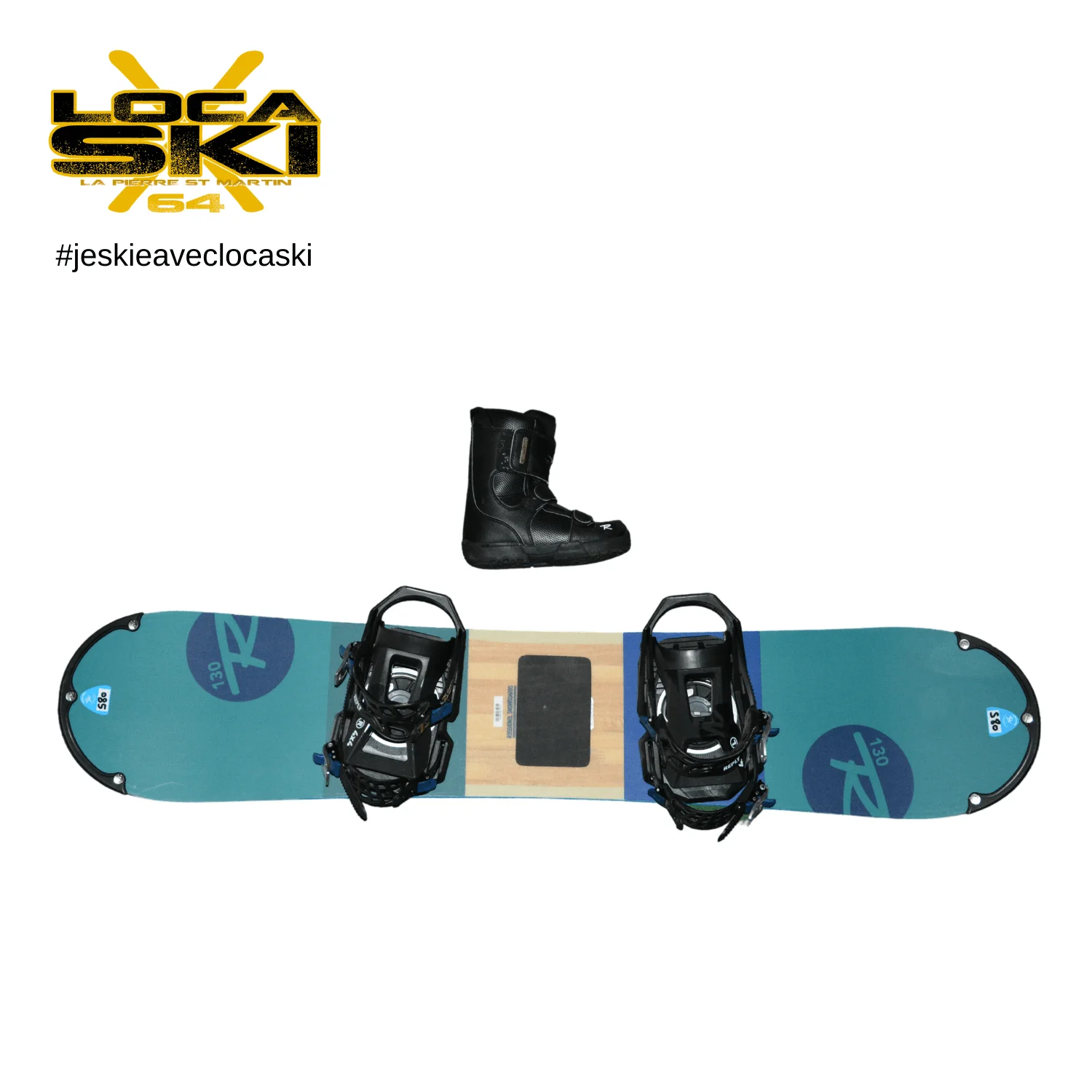 Paquete de snowboard para niños | Loca-ski La Pierre Martin