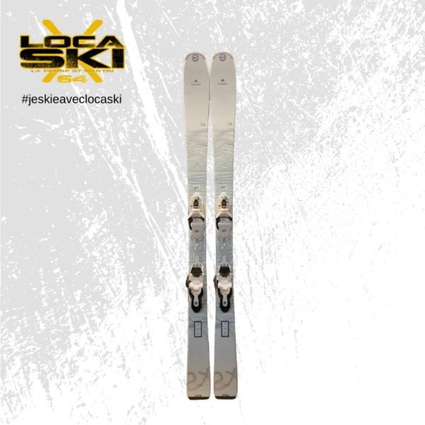 Skis bleu F