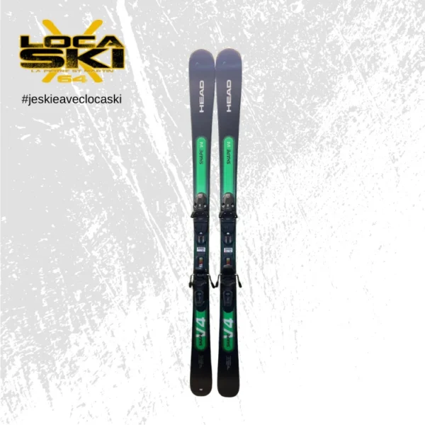 Skis rouge